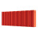 Стальной трубчатый радиатор отопления Empatiko Takt S2-952-200 Scarlet Red 