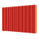 Стальной трубчатый радиатор отопления Empatiko Takt LR2-1192-500 Scarlet Red 