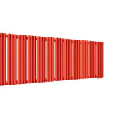 Стальной трубчатый радиатор отопления Empatiko Takt R1-1912-300 Scarlet Red