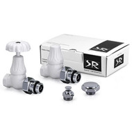 Комплект SR Rubinetterie серия Old Style 1/2" прямой, белый