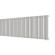 Стальной трубчатый радиатор отопления Empatiko Takt R1-1552-300 Cream Grey