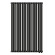 Стальной трубчатый радиатор отопления Empatiko Takt R1-712-1750 Coal Black