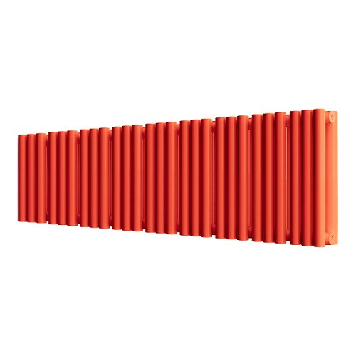 Стальной трубчатый радиатор отопления Empatiko Takt S2-1072-200 Scarlet Red