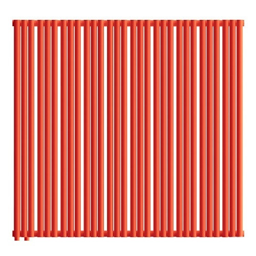 Стальной трубчатый радиатор отопления Empatiko Takt LR2-1192-1750 Scarlet Red Стальной трубчатый радиатор отопления Empatiko Takt LR2-1192-1750 Scarlet Red