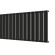 Стальной трубчатый радиатор отопления Empatiko Takt S1-2032-500 Coal Black