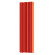 Стальной трубчатый радиатор отопления Empatiko Takt LR2-352-1750 Scarlet Red