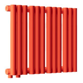 Стальной трубчатый радиатор отопления Empatiko Takt L1-472-300 Scarlet Red