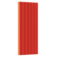 Стальной трубчатый радиатор отопления Empatiko Takt S2-712-2000 Scarlet Red 