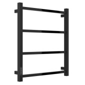 Электрический полотенцесушитель Стилье Формат 26 600х500, левый, чёрный Электрический полотенцесушитель Стилье Формат 26 600х500, левый, чёрный