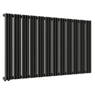 Стальной трубчатый радиатор отопления Empatiko Takt L1-1432-500 Coal Black