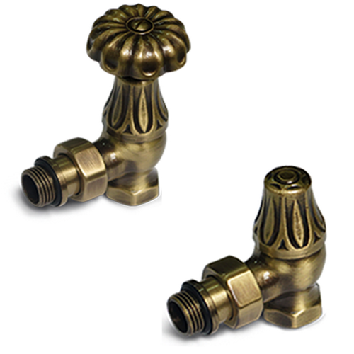 Комплект SR Rubinetterie серия Old Style 1/2" угловой, бронза