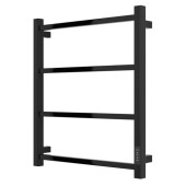 Электрический полотенцесушитель Стилье Формат 26 600х500, правый, матовый чёрный Электрический полотенцесушитель Стилье Формат 26 600х500, правый, матовый чёрный