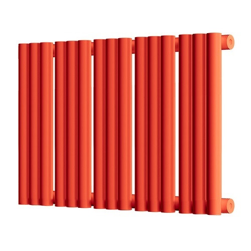 Стальной трубчатый радиатор отопления Empatiko Takt S1-592-300 Scarlet Red
