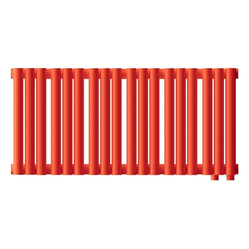 Стальной трубчатый радиатор отопления Empatiko Takt R1-712-200 Scarlet Red Стальной трубчатый радиатор отопления Empatiko Takt R1-712-200 Scarlet Red