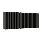 Стальной трубчатый радиатор отопления Empatiko Takt LR2-952-200 Coal Black 