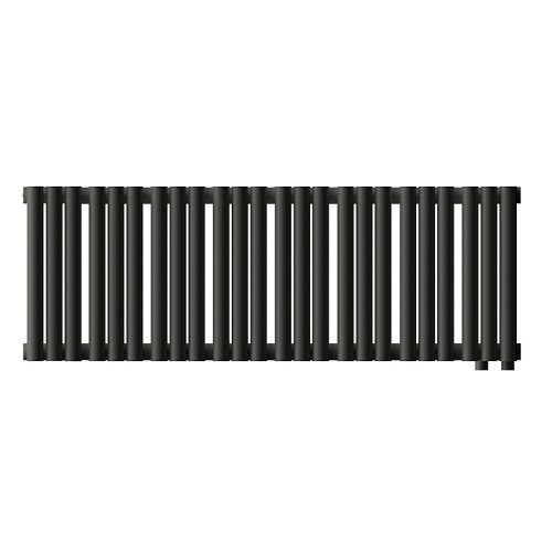 Стальной трубчатый радиатор отопления Empatiko Takt LR2-952-200 Coal Black 