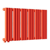 Стальной трубчатый радиатор отопления Empatiko Takt L1-712-300 Scarlet Red