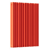 Стальной трубчатый радиатор отопления Empatiko Takt S2-592-500 Scarlet Red Стальной трубчатый радиатор отопления Empatiko Takt S2-592-500 Scarlet Red