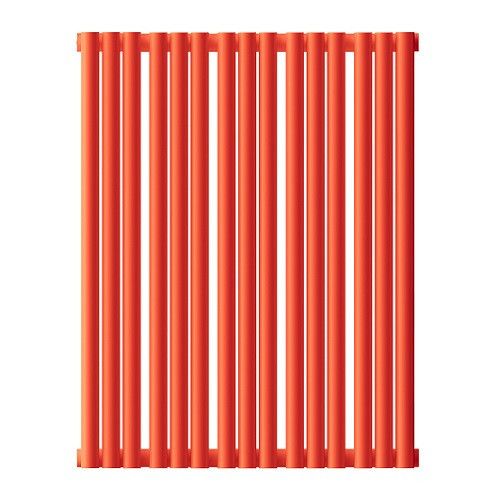 Стальной трубчатый радиатор отопления Empatiko Takt S2-592-500 Scarlet Red