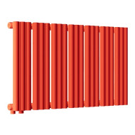 Стальной трубчатый радиатор отопления Empatiko Takt L1-832-300 Scarlet Red