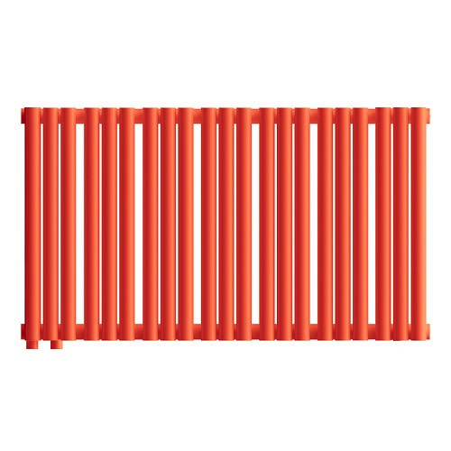 Стальной трубчатый радиатор отопления Empatiko Takt L1-832-300 Scarlet Red Стальной трубчатый радиатор отопления Empatiko Takt L1-832-300 Scarlet Red