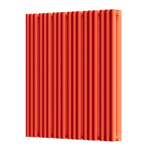 Стальной трубчатый радиатор отопления Empatiko Takt S2-712-500 Scarlet Red