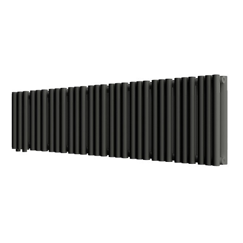 Стальной трубчатый радиатор отопления Empatiko Takt LR2-1192-200 Coal Black
