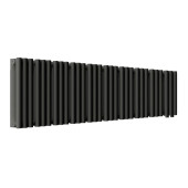 Стальной трубчатый радиатор отопления Empatiko Takt LR2-1192-200 Coal Black