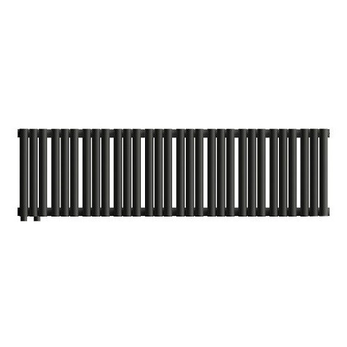 Стальной трубчатый радиатор отопления Empatiko Takt LR2-1192-200 Coal Black