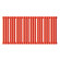 Стальной трубчатый радиатор отопления Empatiko Takt S1-952-300 Scarlet Red