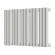 Стальной трубчатый радиатор отопления Empatiko Takt L1-592-300 Cream Grey