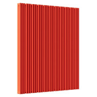 Стальной трубчатый радиатор отопления Empatiko Takt S2-1312-2000 Scarlet Red 