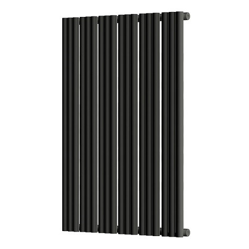 Стальной трубчатый радиатор отопления Empatiko Takt S1-712-1750 Coal Black