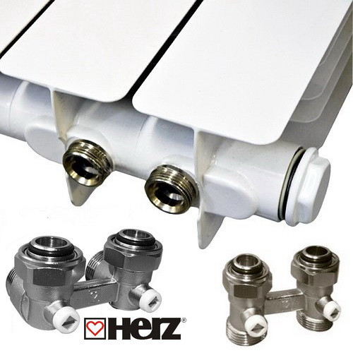 Биметаллический радиатор Rifar Base Ventil 500 12 секций Биметаллический радиатор Rifar Base Ventil 500 12 секций