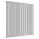 Стальной трубчатый радиатор отопления Empatiko Takt S1-1552-2000 Cream Grey
