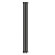 Стальной трубчатый радиатор отопления Empatiko Takt L1-112-1750 Coal Black