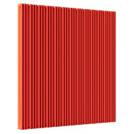 Стальной трубчатый радиатор отопления Empatiko Takt S2-1552-2000 Scarlet Red