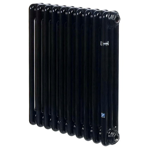 Стальной трубчатый радиатор отопления IRSAP TESI 30565 T30 16 секций, чёрный, RAL 9005