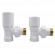 Комплект ​Vario Term SWING угловой ZIS06/FK GW 1/2" х GZ 1/2" Белый 