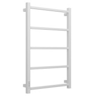 Электрический полотенцесушитель Стилье Формат 26 800х500, левый, матовый белый Электрический полотенцесушитель Стилье Формат 26 800х500, левый, матовый белый