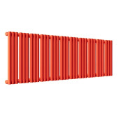 Стальной трубчатый радиатор отопления Empatiko Takt S1-1312-300 Scarlet Red
