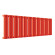 Стальной трубчатый радиатор отопления Empatiko Takt S1-1312-300 Scarlet Red