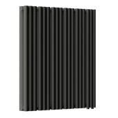 Стальной трубчатый радиатор отопления Empatiko Takt LR2-712-500 Coal Black