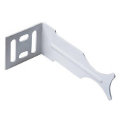 Кронштейн угловой универсальный  белый "ЭЛЕГАНС"