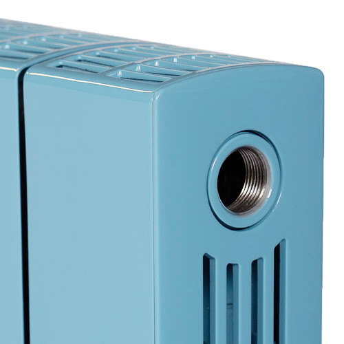 Биметаллический радиатор отопления Rifar SUPReMO 500 6 секций Сапфир