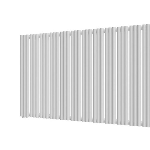 Стальной трубчатый радиатор отопления Empatiko Takt L1-1912-500 Silk White