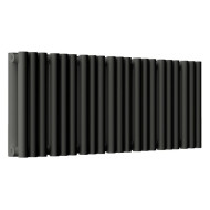 Стальной трубчатый радиатор отопления Empatiko Takt S2-832-200 Coal Black 