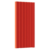 Стальной трубчатый радиатор отопления Empatiko Takt LR2-832-2000 Scarlet Red