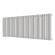 Стальной трубчатый радиатор отопления Empatiko Takt L1-1192-300 Cream Grey