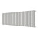 Стальной трубчатый радиатор отопления Empatiko Takt L1-1312-300 Cream Grey